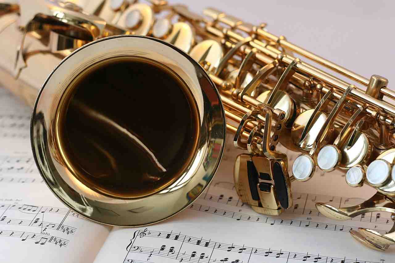 saxophone, la musique, or